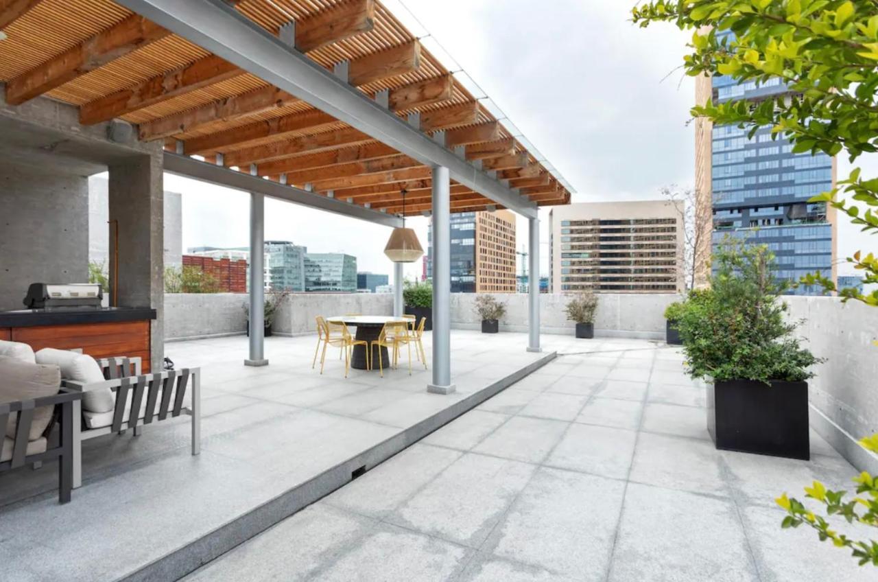 Departamento Mexicano En Polanco. Pool - Gym - Parking 墨西哥城 外观 照片