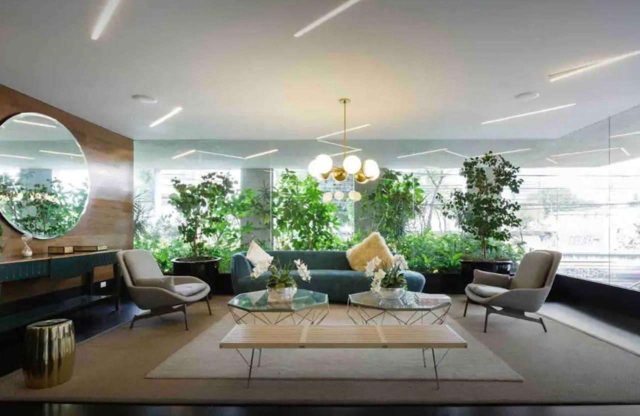 Departamento Mexicano En Polanco. Pool - Gym - Parking 墨西哥城 外观 照片